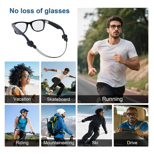 2Pcs Adjustable Eyeglass Strap for //Meta Gen 2 Accessories, Eyewear String Holder for Meta  Glasses 2