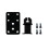 For  A1 Series/H2D/H2S/P2S Heating Assembly Insulation Block Kit Hotend Heat Mounting Base B 1