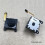 3D Analog Joystick Replacement for PS Vita 1000, Dual Left and Right Controller Sticks, High-Quality Black 4