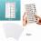 4pcs Chore Chart,12 X 20 Portable Board Plastic Memo Boards with 30 Replaceable Blank Paper for Home Office 6