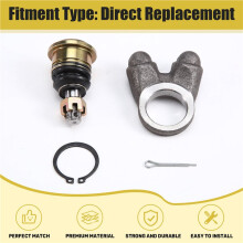 M12 Joint Tie Rod End Assembly Steering Knuckle Arm Kit for 50cc-250cc ATV Buggy Dirt Bike Buggy Accessories