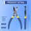 Multi-Function Screw Extractor Pliers, Non-Slip Screw Removal Tool, Extracts Stripped, Broken, Rusted Screws 6