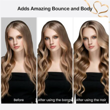 38MM Round Brush Attachment for AirWrap HS01 HS05 HS08 Round Volumizing Brush for Straight Curly A