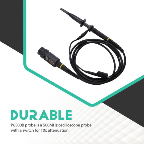 P6500B 500Mhz Oscilloscope Clip Probe for 10x High Precision with Adjust Tool Accessory Kit 1