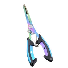 1pc Multi-Functional Fishing Pliers, Stainless Steel Cutter, Portable Split Ring Opener, Fishing Tool