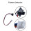 Filament Material Break Detection PCB Sensor Model for  Kobra S1 / S1 Combo / S1C 3D Printer Parts 3
