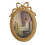 Oval Photo Frame 10x6.9inch Retro Styled for Office Studio Versatile E 1