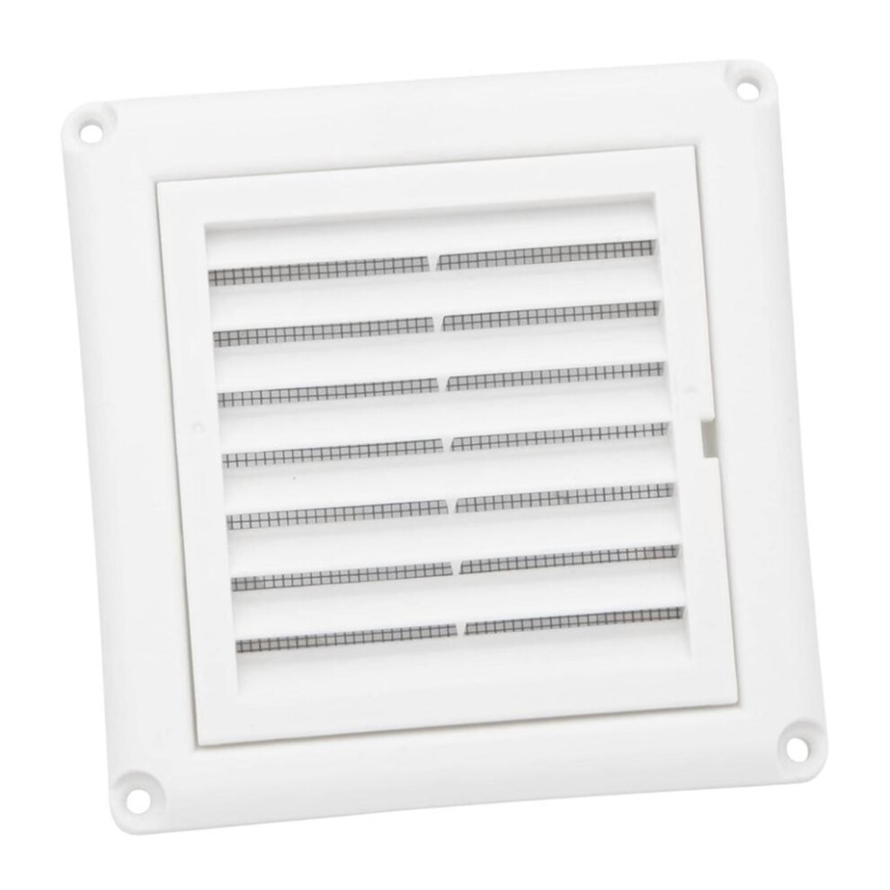 Louvered Dryer Vent Cover With Screen Accessories Prevent Birds Weathe 6902696041319