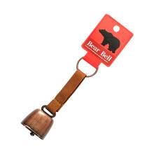 Bear Bell with Keyring Hanging Cow Bell for Mountain Climbing Outdoor