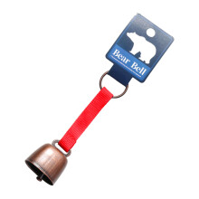 Bear Bell with Keyring Hanging Cow Bell for Mountain Climbing Outdoor