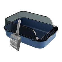 Cat Litter Box Kitten Potty Toilet for Small Medium Large Cats Small A