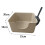 Cat Litter Box Durable Open Top Pet Litter Tray for Small Medium Cats 2