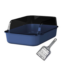 Open Top Pet Litter Box Portable Bedpan Kitty Litter Pan Cat Toilet Sa