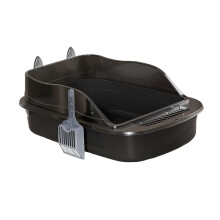 Cat Litter Box Bedpan Bedpan Kitty Litter Pan Cat Toilet Sifting Litte