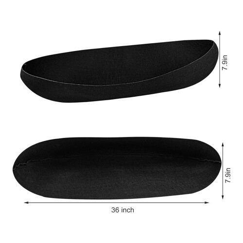 3 Pieces Felt Trough Planter Liner Window Box Liners for Patio Balcony 1