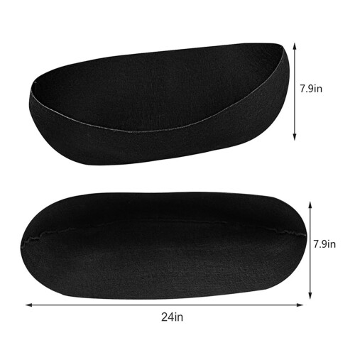 3 Pieces Felt Trough Planter Liner Window Box Liners for Patio Balcony 1