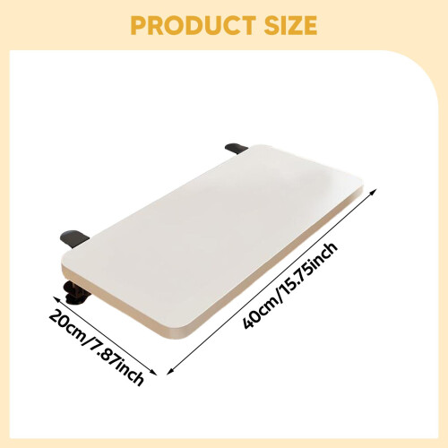 Desk Extender Board Desk Extender Tray Adults Folding Keyboard Tray Wh 1