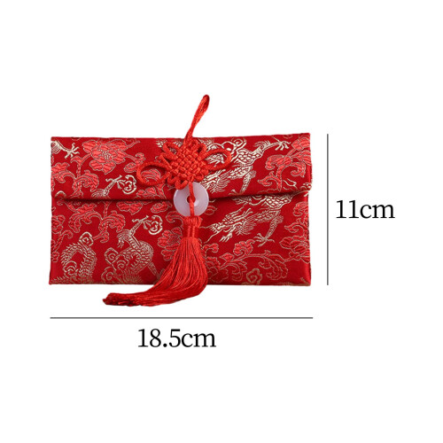 Chinese Lunar Year Red Envelope Greeting Card Envelopes Rectangle Red 1