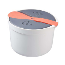 Steaming Pot Microwaveable Multifunctional Rice Cooker for Rice Ramen