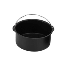 Baking Cake Barrel with Handle Air Fryer Pizza Pans for Pies Bread Ste