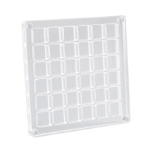 Nail Rhinestones Storage Box Acrylic Seashell Display Box for Nail Art