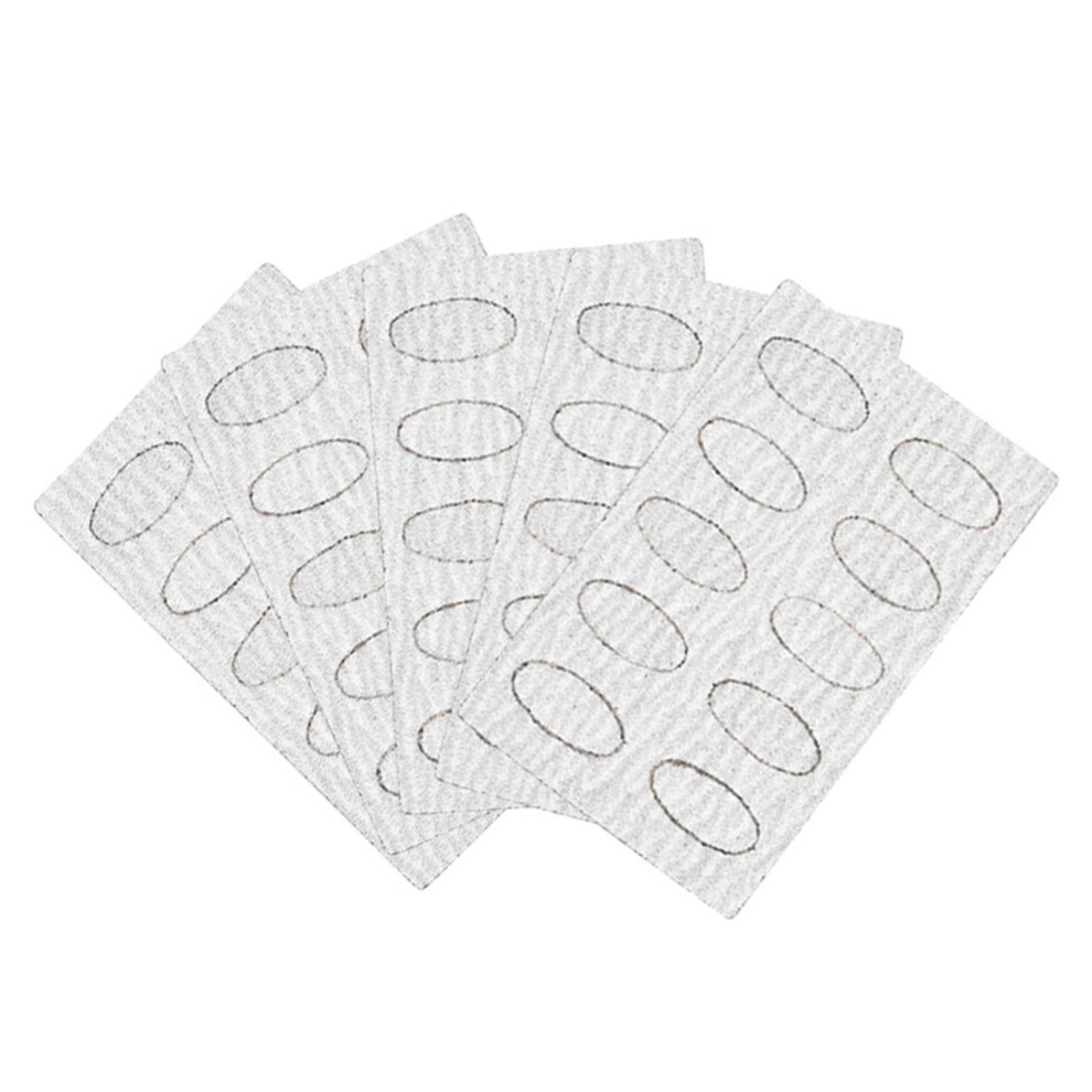 50Pcs Nail Pusher Replace Sanding Paper for Home SPA Salon Manicure Pe
