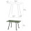 Folding Table Sturdy Ultralight Desk Picnic Coffee Table for Yard Gard 2
