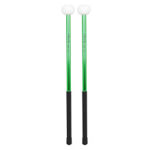 2Pcs Felt Head Timpani Sticks Alloy for Music Education Lotus Drum Han