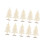 10Pcs Christmas Tree Cutouts Gift Tags for Scrapbooking Bookmarks DIY 1