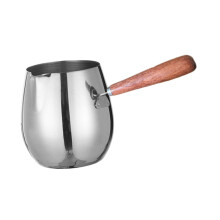 Stainless Steel Turkish Coffee Pot Easy to Clean Leakproof Butter Warm