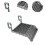 Turtle Basking Platform Terrace for Frog Bearded Dragon Semi Aquatic A 3