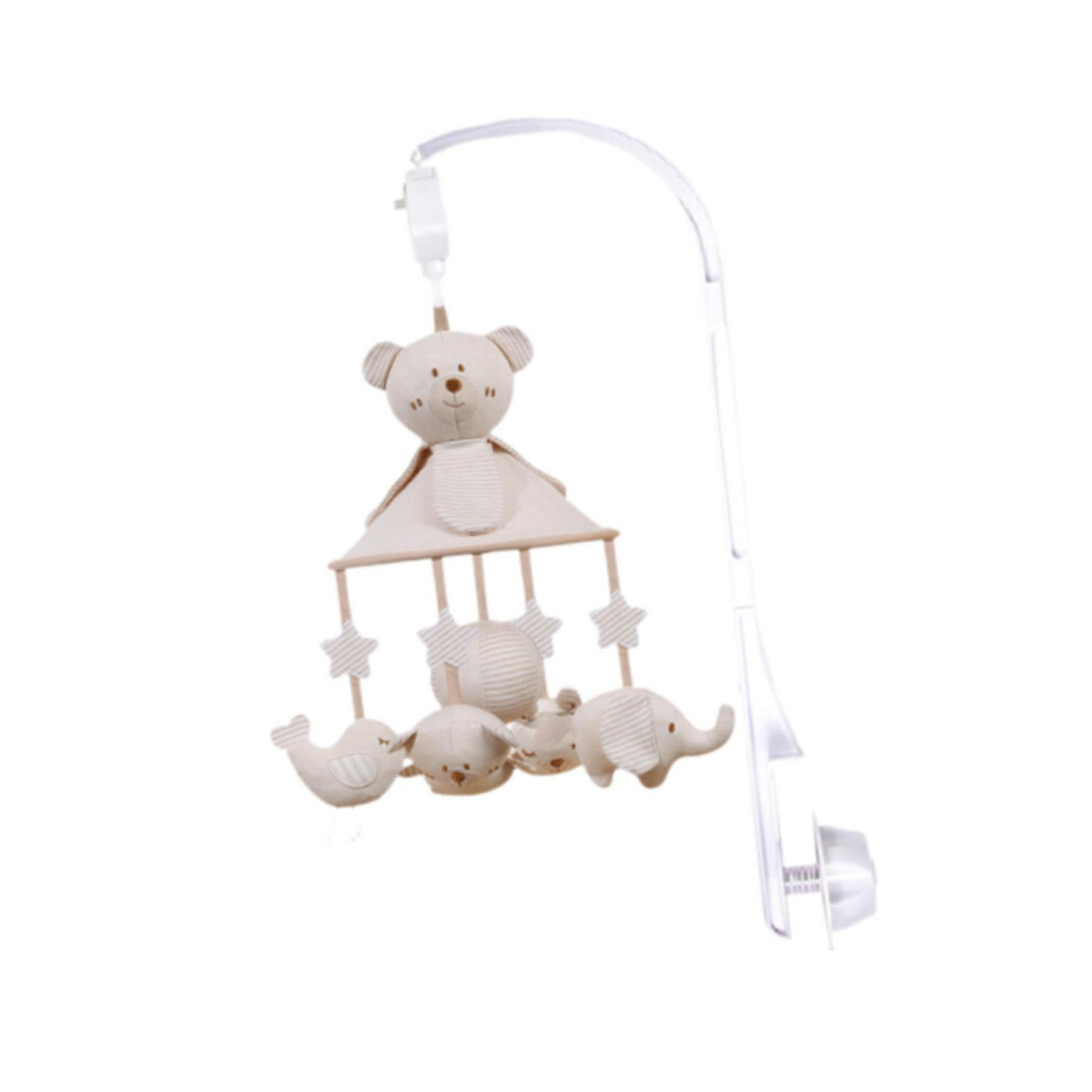 Musical Nursery Crib Mobiles Montessori Toy for 0-18 Months with Pure