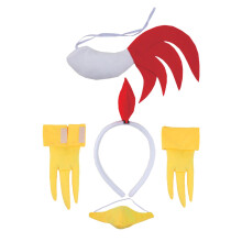 Chicken Animal Costume Cute Easter Chicken Head Hoop Set for Holiday C