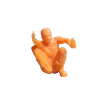 1:64 Rock Climbing Figure Resin Miniature DIY Scene Tiny People Decora