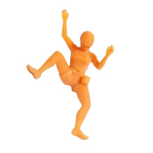 1:64 Rock Climbing Figure Resin Miniature DIY Scene Tiny People Decora