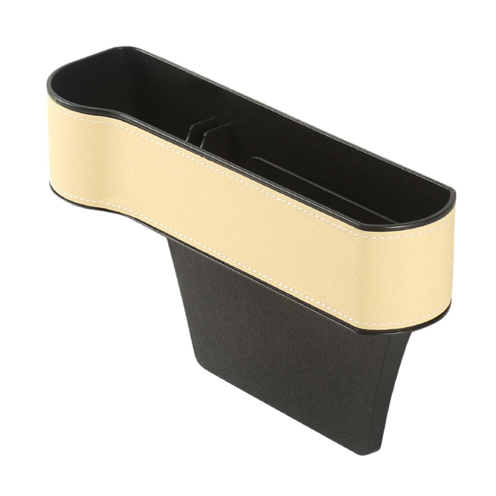 Car Seat Gap Filler Organizer Pu Leather For Sundries Drinks Cellphone 6902696339294