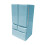 Dollhouse Mini Refrigerator 1:12 DIY Double Door for Micro Landscape D 1