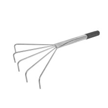 Gardening Hand Rake Hand Tool Grass Rake for Soil Loosening Weeding Pl