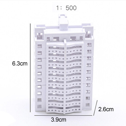 Miniature Apartment Building Display Simulation Apartment Landscape Ma 1