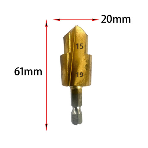 Ppr Lifting Stepped Drill Multipurpose Sturdy Water Pipe Connection To 1