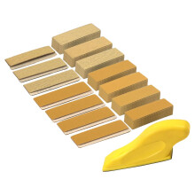Micro Sander Mini Detail Finger Sander for DIY Crafts Narrow Space Pol