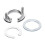 Kitchen Faucet Anti Loosing Nut Fitting Kit Versatile Accessories ID 1 1