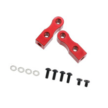 2 Pieces Servo Mount Brackets Upgrade Parts for TT01 TT02 1/10 RC Car