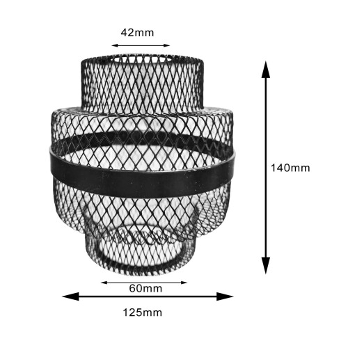 Hanging Pendant Light Lampshade Fitting Lighting Metal Wire Light Cage 1
