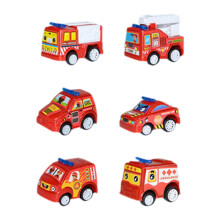6x Pull Back Cars Toy Cute Party Favors Play for Ages 3 4 5 6 Years Ol