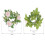 Candle Ring Artificial Wreath Greenery Wreath for Centerpieces Tableto 2