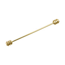 Shirt Collar Pin Clip 65mm Men's Collar Bar Tie Pin for Father's Day W
