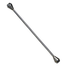 Men's Collar Bar Tie Pin 65mm Mens Shirt Collar Pin Clip for Valentine