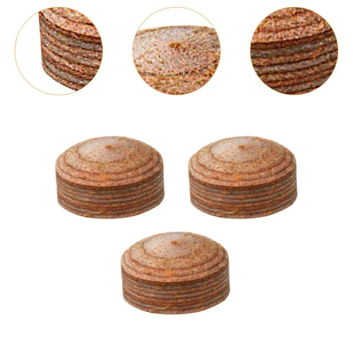 Pool Cue Tip Spare Parts Soft Multiple Layers Pool Stick Tip for Indoo 2