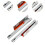 2Pcs Drawer Sliding Rails Simple Appearance Undermount for Kitchen Fur 3